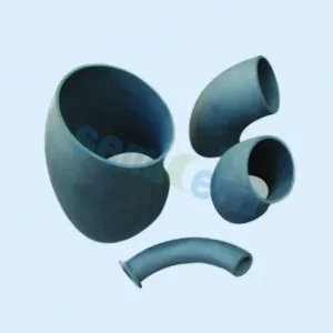 Fabricante de China de alta calidad/ISO9001/Revestimientos de molino de bolas de tubo curvo de cerámica con alto contenido de alúmina