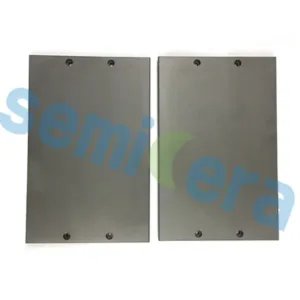 Placa de filtro de cerámica de espuma porosa de carburo de silicio de fundición industrial de precio inferior
