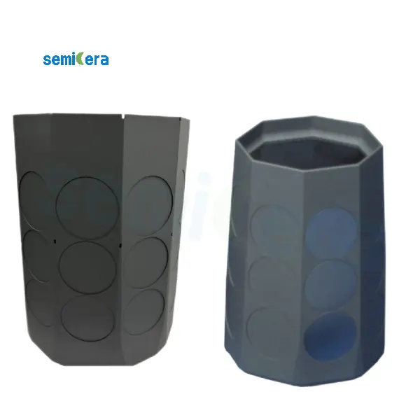 Susceptor de barril recubierto de SiC para oblea epitaxial