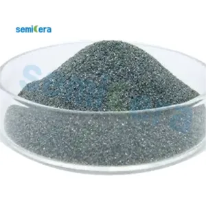 Materia prima semiconductora en polvo de carburo de silicio de alta pureza con una pureza de hasta 6N