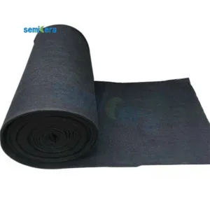 Suministro OEM para calor Material de carbono Fieltros rígidos Aislamiento térmico suave Fieltro de grafito