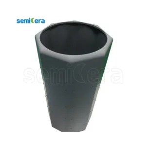 Barril de reactor epitaxial recubierto de SiC