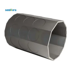 Barril do reator epitaxial revestido de carboneto de silício