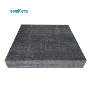 Feltro duro de grafite de alta qualidade da Semicera para limpeza de precisão na indústria de semicondutores