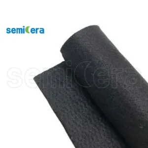 Feltro macio de grafite com isolamento térmico industrial