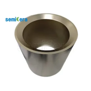 Tubos de crescimento de cristal SiC com revestimento avançado de carboneto de tântalo