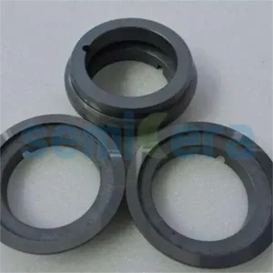Fornecimento OEM Selos cerâmicos de carboneto de silício Cerâmica resistente ao desgaste do anel de carboneto de silício Cerâmico