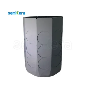 Susceptor de barril revestido com carboneto de silício