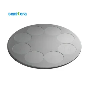 Susceptor de grafite com revestimento de carboneto de silício 6 peças portador de wafer de 6 polegadas