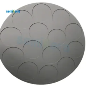 Susceptor de grafite revestido com SiC de alta pureza para processamento de wafer