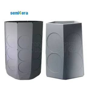 Silicon Carbide Coated Graphite Barrel for Epitaxial Growth