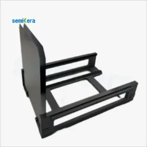 Semiconductor recrystallized silicon carbide boat