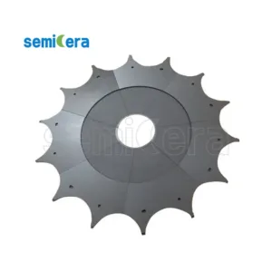 SiC Coated Graphite Base Susceptors for MOCVD