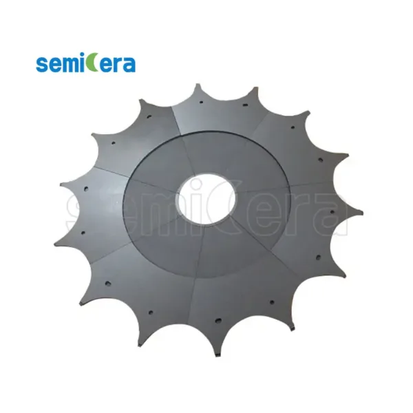 SiC Coated Graphite Base Susceptors for MOCVD