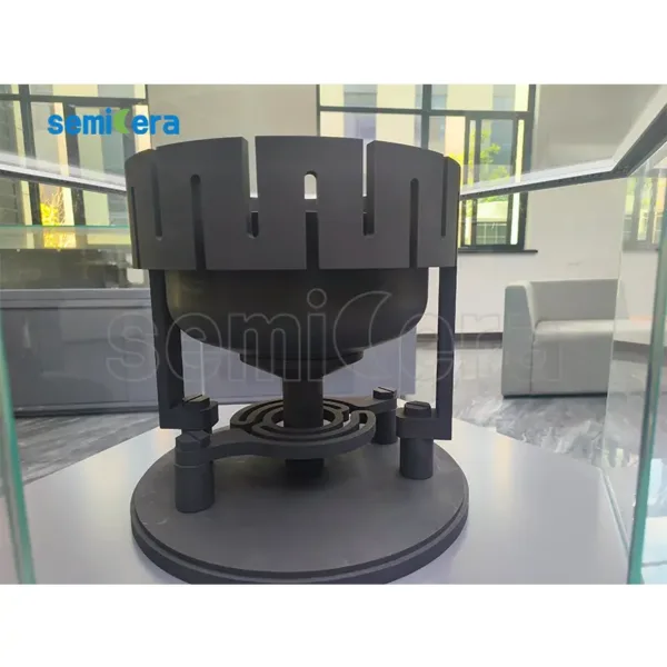 Graphite accessories for hot field of single crystal furnace