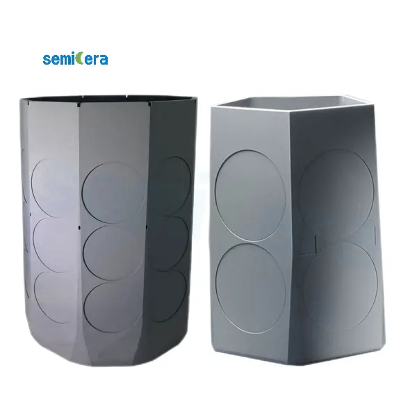 SiC Coated Graphite Barrel Susceptor