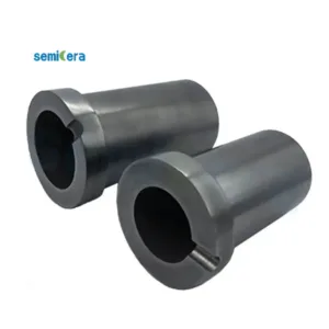 Factory Cheap D300/527*H600*P160 mm Isotropic Pressing Sic Graphite Crucible