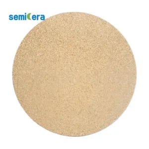 Porous tantalum carbide, hot field material for SiC crystal growth