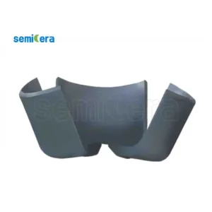 Graphite three-lobe cauldron with excellent thermal conductivity