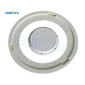 Alumina semiconductor ceramic ring