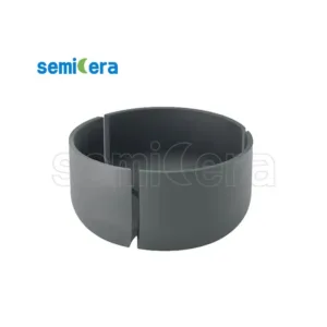 Graphite three-petal crucible for semiconductor crystal growth
