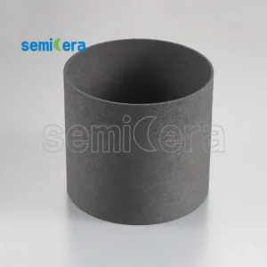Porous graphite tube