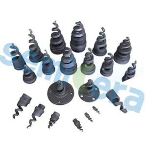 Best Price for Hot sale Refractory RBSIC SISIC spiral silicon carbide nozzle