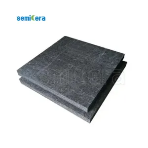 Graphite hard felt high-density graphite material