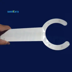 Semiconductor zirconia seal ceramic arm