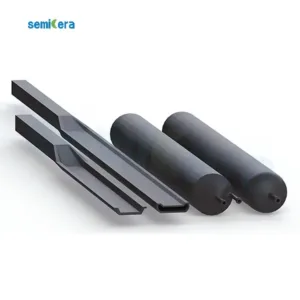 Customizable, high purity silicon carbide furnace tubes